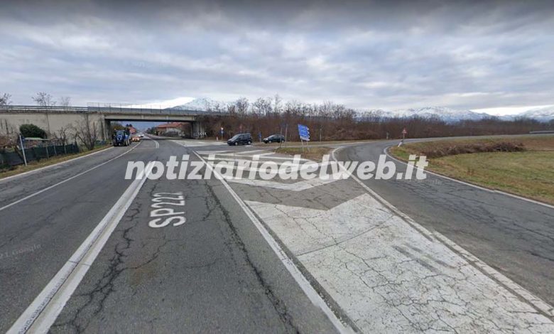 Castellamonte incidente oggi 13 gennaio 2022 scontro tra auto e camion