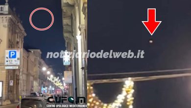 UFO Torino 26 dicembre 2021: il video della sera di Santo Stefano