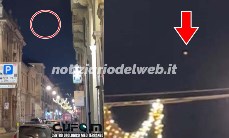 UFO Torino 26 dicembre 2021: il video della sera di Santo Stefano