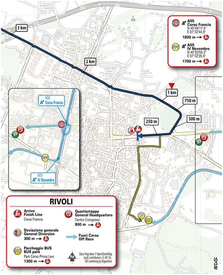 Ciclismo Milano Torino 2022: percorso e viabilità