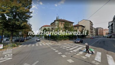 Incidente Torino corso Lecce auto investe un uomo (2)