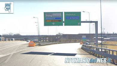 Incidente Tangenziale Torino oggi 22 giugno 2022: auto contro guardrail