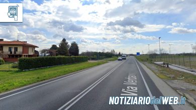 Incidente Bellinzago Novarese oggi 2 luglio 2022 | Moto contro furgone