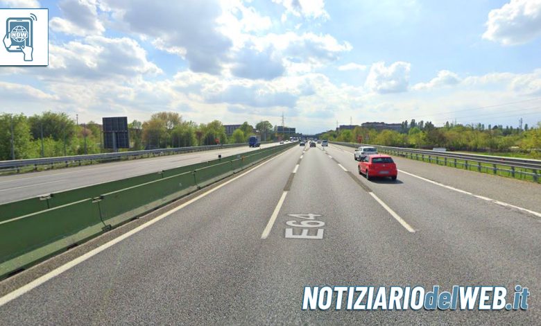 Incidente Tangenziale Borgaro Torinese Torino oggi 28 luglio 2022