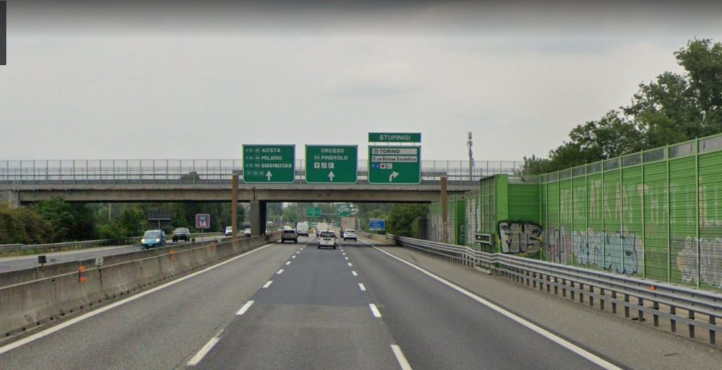Incidente Tangenziale Torino Stupinigi oggi 28 luglio 2022