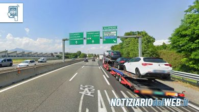 Torino incidente Tangenziale oggi | 4 luglio 2022 | Corso Allamano