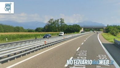 Incidente Foglizzo A5 Torino-Aosta oggi 4 agosto 2022