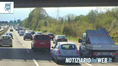 Incidente lungo la Tangenziale Nord di Torino oggi 6 agosto 2022 scontro all'altezza di Collegno