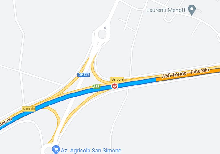 Doppio incidente Tangenziale Torino Sud oggi 16 settembre 2022 furgoncino contro un cantiere