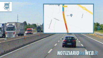Incidente Tangenziale Torino oggi 30 settembre 2022 altezza corso Allamano