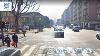 Incidente in corso Sebastopoli a Torino oggi 26 settembre 2022 donna travolta da un'auto