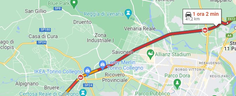 Traffico Tangenziale Torino oggi 25 ottobre 2022 incidenti in serie (2)