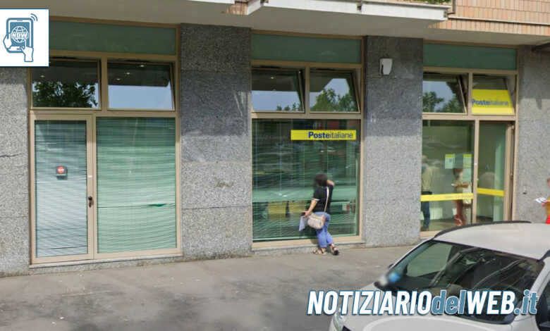 Torino, rapina a mano armata all’ufficio postale di corso Siracusa