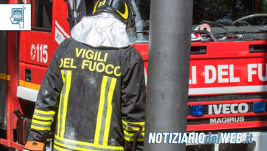 Incidente in Tangenziale a Torino altezza Collegno oggi 23 marzo 2023: furgone in fiamme