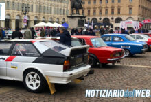 Rally Montecarlo 2023 partenza da piazza San Carlo a Torino (2)