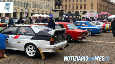 Rally Montecarlo 2023 partenza da piazza San Carlo a Torino (2)
