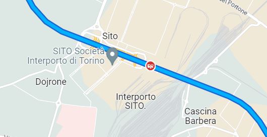 Incidente Tangenziale Torino oggi 5 febbraio 2023 altezza SITO