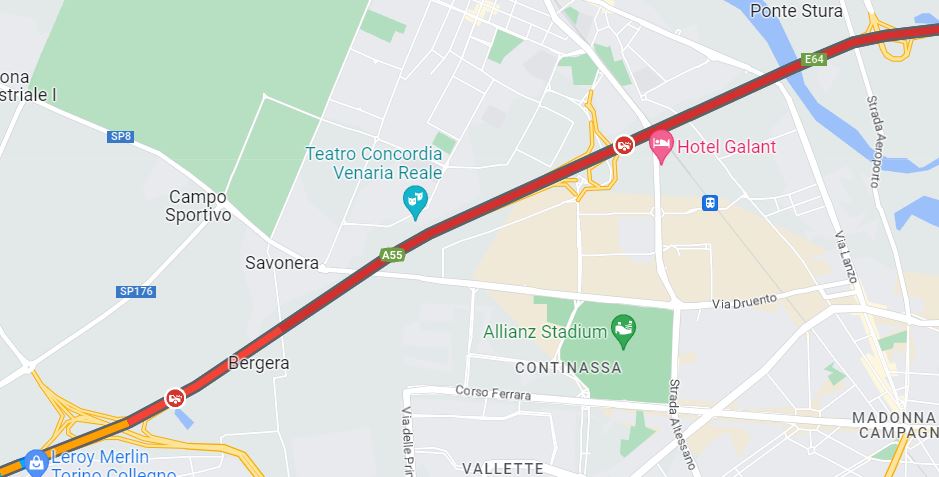 Incidente in Tangenziale a Torino oggi 14 marzo 2023 altezza Savonera (1)