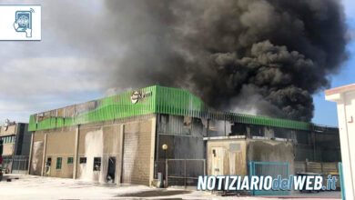 Incendio San Pietro Mosezzo oggi 29 marzo 2023 fiamme alla Kemi srl