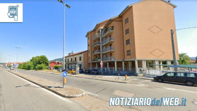 Incidente strada San Mauro Torino 9 marzo 2023 moto a terra