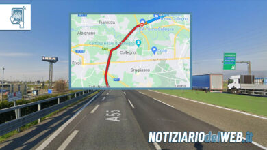 Incidente Tangenziale Torino oggi 30 maggio 2023: auto ribaltata