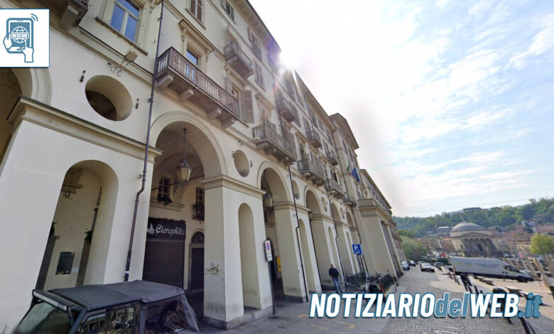 Incidente in Piazza Vittorio a Torino: crollo di un balcone, un ferito