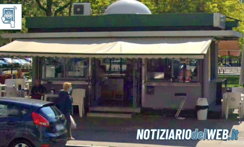 Incendio a Torino 11 settembre 2023 fiamme al chiosco bar in Piazza Galimberti