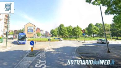 Incidente Torino Mirafiori: auto del car-sharing distrutta