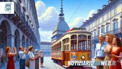 Pianificare un aperitivo o una cena a Torino su un tram storico