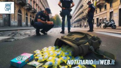 Torino, droga in un pacchetto di chewing-gum arrestato senegalese