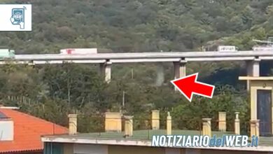 Viadotto Ceriale Savona, caduta di calcinacci dal ponte: la verità